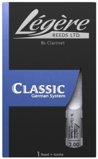 Legere Bb Clarinet German Cut Reeds