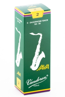 Vandoren JAVA Green Bb-Tenor-Saxophon reeds (1) 2