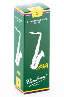 Vandoren JAVA Green Bb-Tenor-Saxophon reeds (1) 3
