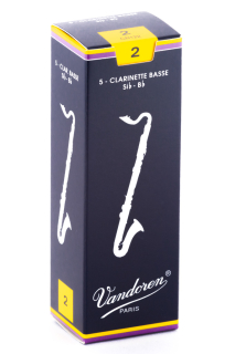 Vandoren Classic Bass-Clarinet Reeds Traditional (1)