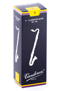 Vandoren Classic Bass-Klarinetten-Blätter Traditional (1) 1