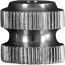 Rotary valve machines knurled nut nickel silver in...