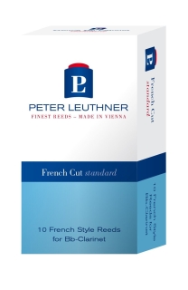 PL class® French Cut standard - Peter Leuthner B-Klarinetteblätter Böhm (10 in Box)