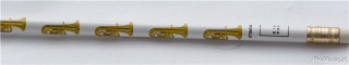 Bleistift mit Blasinstrument (1 Stück) Tuba