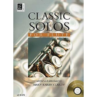 Classic Solos for Flute v. Mary Karen Clardy - mit CD