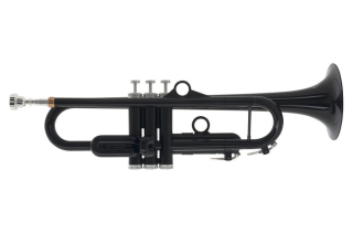 pTrumpet Bb-Trumpet ABS-Kunststoff schwarz