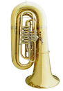 B&S Bb tuba 4 cyl. Professional GR-51 L (brass)