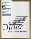 Steuer White Line French I 2 Bb Clarinet Reeds  (1 piece)