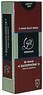 Gonzalez Blatt Tenor Saxophon Regular Cut - Stärke 3 1/2 (5 in Box )