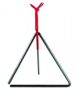 Triangle 15cm with mallet