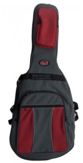 FMB Gigbag Classical Guitar CG20 Premium Line (different colors) 4/4 size gray/red