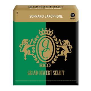 DADDARIO GRAND CONCERT SELECT Blätter, Sopran-Saxophon (10 in Box)