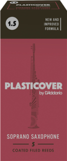 DADDARIO PLASTICOVER SOPRANO SAXOPHONE REEDS (5 in Box)