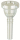 Arnolds & Sons mouthpiece for tenor horn silver-plated