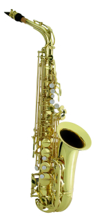 ANTIGUA AS2155LQ-GH, VOSI-Serie, messing lackiert, Form-Case Eb-Alto-Saxophon