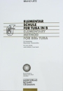 ELEMENTARSCHULE FUER TUBA in Bb - Stegmann Richard