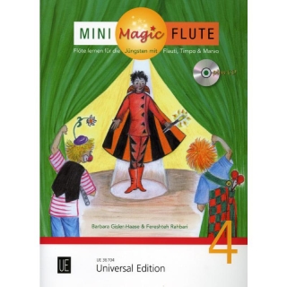 Mini Magic Flute 4 mit CD von Gisler Haase Barbara + Rahbari Fereshteh