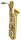 ANTIGUA Eb-Bariton-Saxophon BS4240LQ-AH, Messing Lackiert POWER BELL SERIE