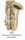 Antigua Eb-Baritone Saxophone BS4240LQ-AH, brass laquered, power bell series