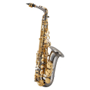 ANTIGUA Eb-Alto-Saxophon AS4248BG-GH, Schwarz-Gold, POWER...