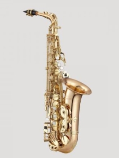 Antigua AS4248RLQ-GH, gold brass laquered, power bell series Eb-Alto Saxophone