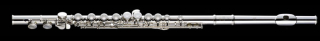 Viento Flute left FL258LR 925 silver head joint, Ring Keys