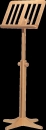 Wooden music stand 11611 (in three wood tones)