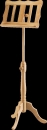 Wooden music stand 11701 (in three wood tones)