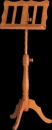 Wooden music stand 11701 (in three wood tones)