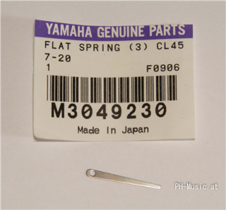 Klappen-Feder - Flach Yamaha Klarinette verschiedene Größen (YCL-457/458)