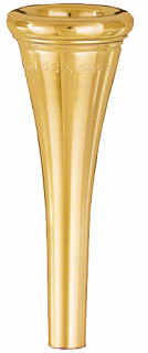 Arnolds & Sons Bb French horn mouthpiece, gold-plated