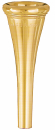Arnolds & Sons Bb French horn mouthpiece, gold-plated