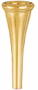 Arnolds & Sons French horn mouthpiece, gold-plated