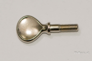 Clamping slide screw (tuning slide screw) nickel-plated / large pressed (1 piece)