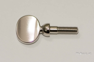 Tuning slide screw nickel-plated / large milled (1 piece)