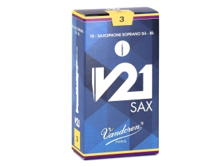 Vandoren V21 Bb-Sopran-Saxophon Blätter (10 in Box)