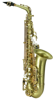 ANTIGUA Eb-Alto-Saxophon AS4248CB-GH classic finish (matt-gebürstet) POWER BELL SERIE