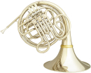 Master Hans Hoyer HH6801GA-1-0 "Kruspe" F / Bb double horn gold brass