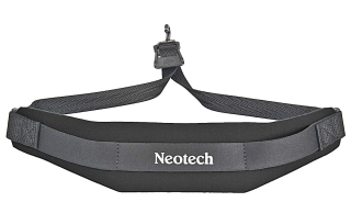 NEOTECH saxophone strap soft - with hooks - regular black