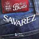 Savarez A130 Acoustie Bronze 80/20, Western-Gitarresaiten Satz (verschiedene Stärken)
