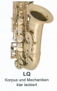 ANTIGUA TS4248LQ-GH Klar Lackiert, POWER BELL SERIE B-Tenor-Saxophon