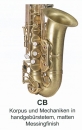 ANTIGUA TS4248CB-GH Handgebürstet, matt POWER BELL SERIE B-Tenor-Saxophon