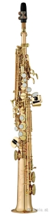 ANTIGUA SS4290RLQ-CH, Goldm. Klar Lackiert POWER BELL SERIE B-Sopran-Saxophon