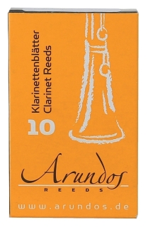 ARUNDOS "Aida"  Bb-Clarinet Reeds German (10 in Box)
