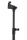 GEWApure orchestra stand FX black (perforated plate)