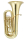 JUPITER JTU705 Bb tuba, 3/4, lacquered, 3 valves