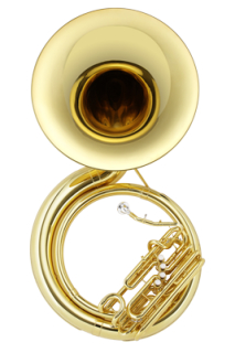 JUPITER JSP1110 BBb Sousaphone, brass, lacquered, 4 valves