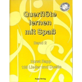 Horst Rapp - Querflöte lernen mit Spaß, Band 2,  inkl. CD