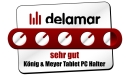K&M 19740 Tablet-PC-Halter - schwarz