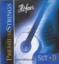 Höfner Premium Strings Set + D for classical guitar